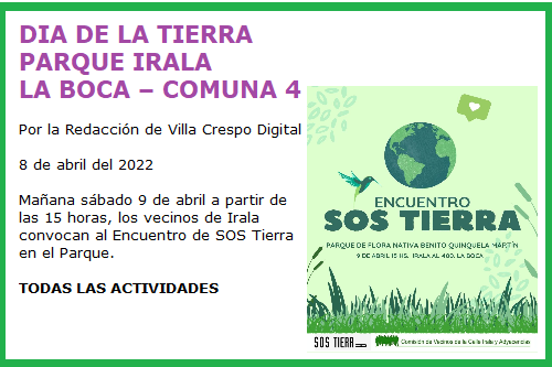 DIA DE LA TIERRA IRALA